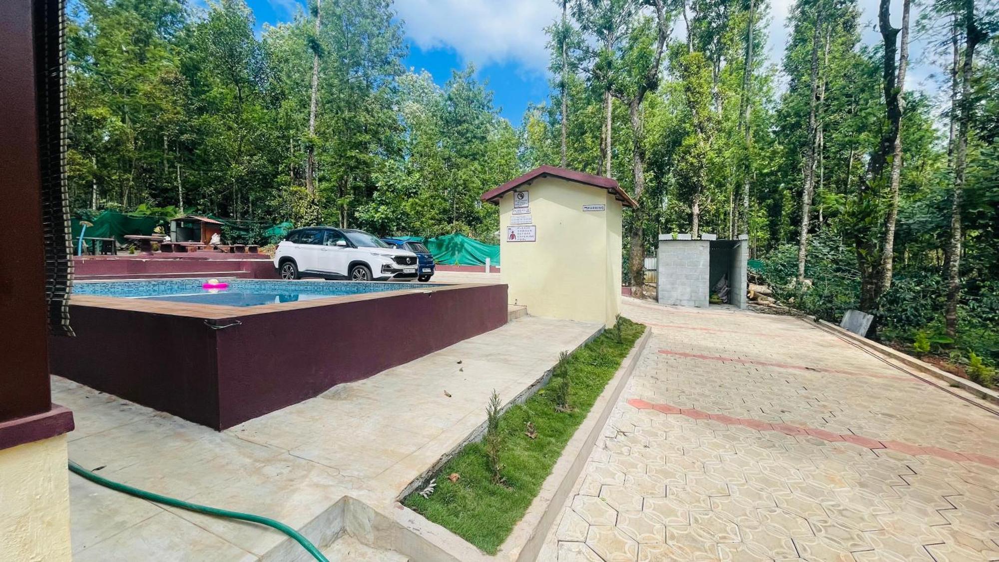 Silver Springs Homestay Chickmagalur Chikmagalūr Exterior foto